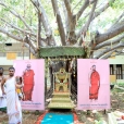 The Ubhaya Jagadgurus then graced the Bharati Tirtha Vidyarthi VilasaH building, built around the 22 year-old banyan tree that had been planted by Sri Mahasannidhanam during His Vijaya Yatra in 1995