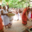 On April 17, 2017, the Jagadgurus graced the Nandi Prathishta for the Kashi Vishwanatha Shivalinga