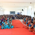 Sri Sannidhanam then graced the Kammavar Sangam College of Education in Theni