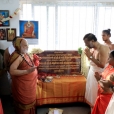 n the afternoon, the Jagadgurus graced the Rosy school in Theni en route to Periyakulam