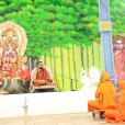 In the function organised thereafter, Swami Omkarananda requested the Ubhaya Jagadgurus to bless the devotees with Anugraha Bhashanams