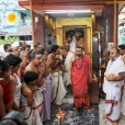 Sri Sannidhanam at Valiyasala Agrahara visiting the Vinayakar Temple