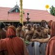 Jagadgurus visiting the Sri Sitarama Swamy temple