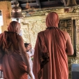 Jagadgurus visiting the Sri Sitarama Swamy temple