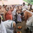 Jagadgurus visiting the Sri Sitarama Swamy temple