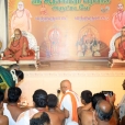 Dhuli Pada Puja being performed by Sri Pasu Shankar