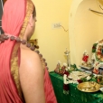 Sri Sannidhanam at the Sringeri Shankara Math in Tiruchendur