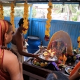 Sri Sannidhanam having Darshan of Sri Kalyana Vinayakar of the Dwadashi Math