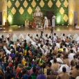 Sri Mahasannidhanam performing the 138th Aradhana of the 32nd Acharya of Sringeri Sharada Peetham, Jagadguru Sri Narasimha Bharati Mahaswamiji