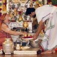 Sri Mahasannidhanam performing the 138th Aradhana of the 32nd Acharya of Sringeri Sharada Peetham, Jagadguru Sri Narasimha Bharati Mahaswamiji