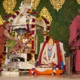 Sri Mahasannidhanam performing the 138th Aradhana of the 32nd Acharya of Sringeri Sharada Peetham, Jagadguru Sri Narasimha Bharati Mahaswamiji