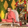 Sri Sannidhanam giving a Anugraha Bhashanam