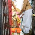 Sri Sannidhanam at the Gomati Ambal Sameta Mahadeva Swamy temple in Maharaja Nagar