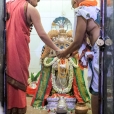 Sri Sannidhanam at the Gomati Ambal Sameta Mahadeva Swamy temple in Maharaja Nagar
