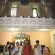 Sri Sannidhanam at the Sri Bharati Tirtha Veda Pathashala