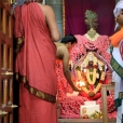 In the evening, Sri Sannidhanam visited the Kalyana Subrahmanya Swamy temple