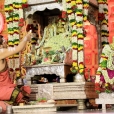 Later, Sri Sannidhanam then performed the Sharada Chandramoulishwara Pooja
