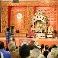 Sri Sannidhanam performing the nightly Chandramoulishwara Puja