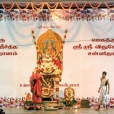 Thereafter, Sri Sannidhanam performed the Sharada Chandramoulishwara Pooja
