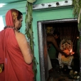 Then, Sri Sannidhanam visited the Sringeri Sri Siddhi Vinayakar temple and the Goshala