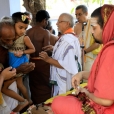 Thereafter Sri Sannidhanam visited the town of Kunnuvarankottai, the birthplace of Jagadguru Sri Sacchidananda Bharati, the 25th Acharya of the Peetham