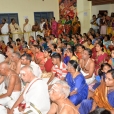 The Ubhaya Jagadgurus arrived at Vathirairuppu in the evening of April 14, 2017 to a devout welcome