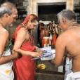 On April 15, Sri Sannidhanam visited the Azhagiya Manavala Perumal temple